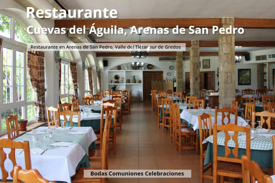 Restaurante Cuevas del Águila Bodas Celebraciones