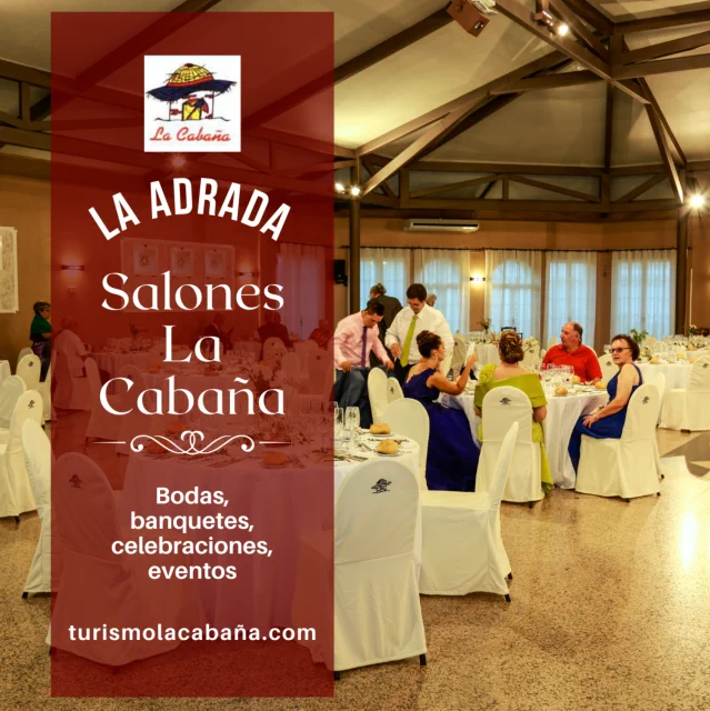 Bodas, banquetes, celebraciones, eventos, Salones La Cabaña, La Adrada, Ávila, Valle del Tiétar sur de Gredos